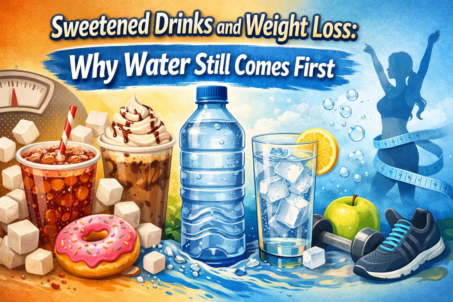 Sweetened Drinks and Weight Loss: Why Water Still Comes First