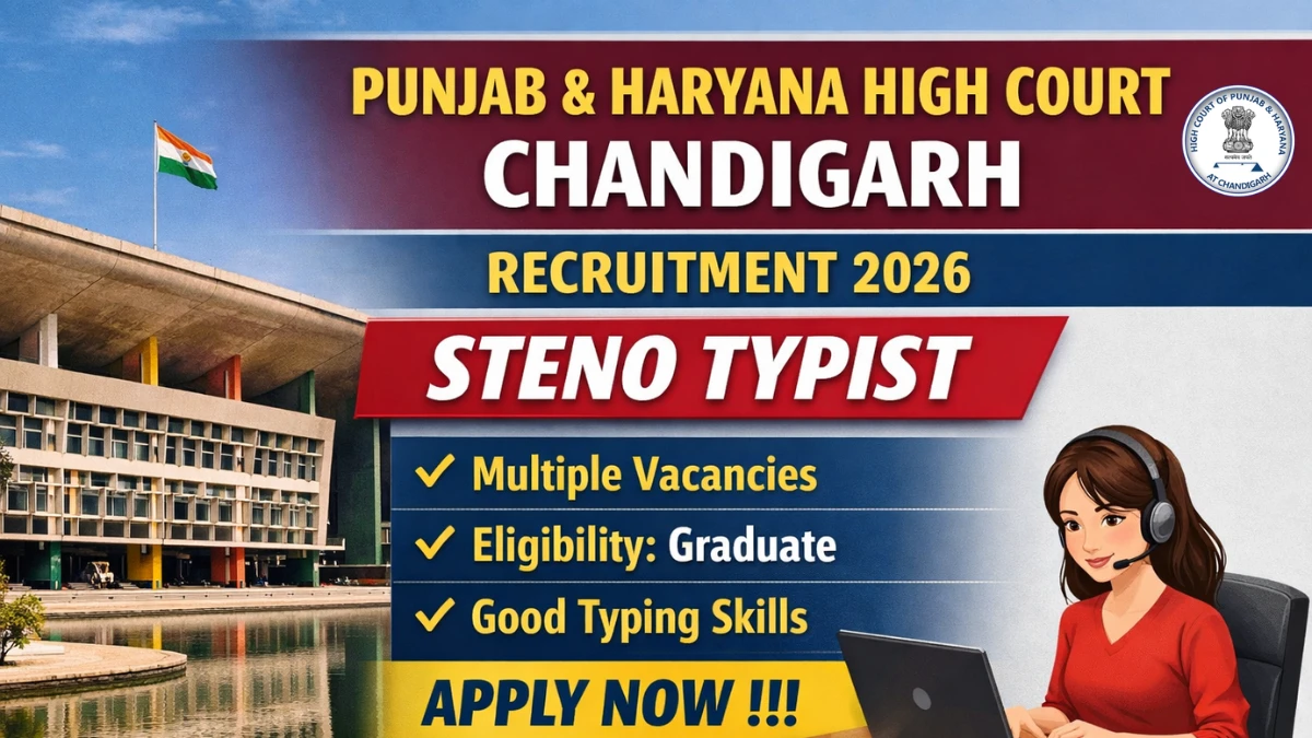 Chandigarh Govt Jobs 2026: Apply Now for 257 Clerk & Steno Vacancies Before Deadline