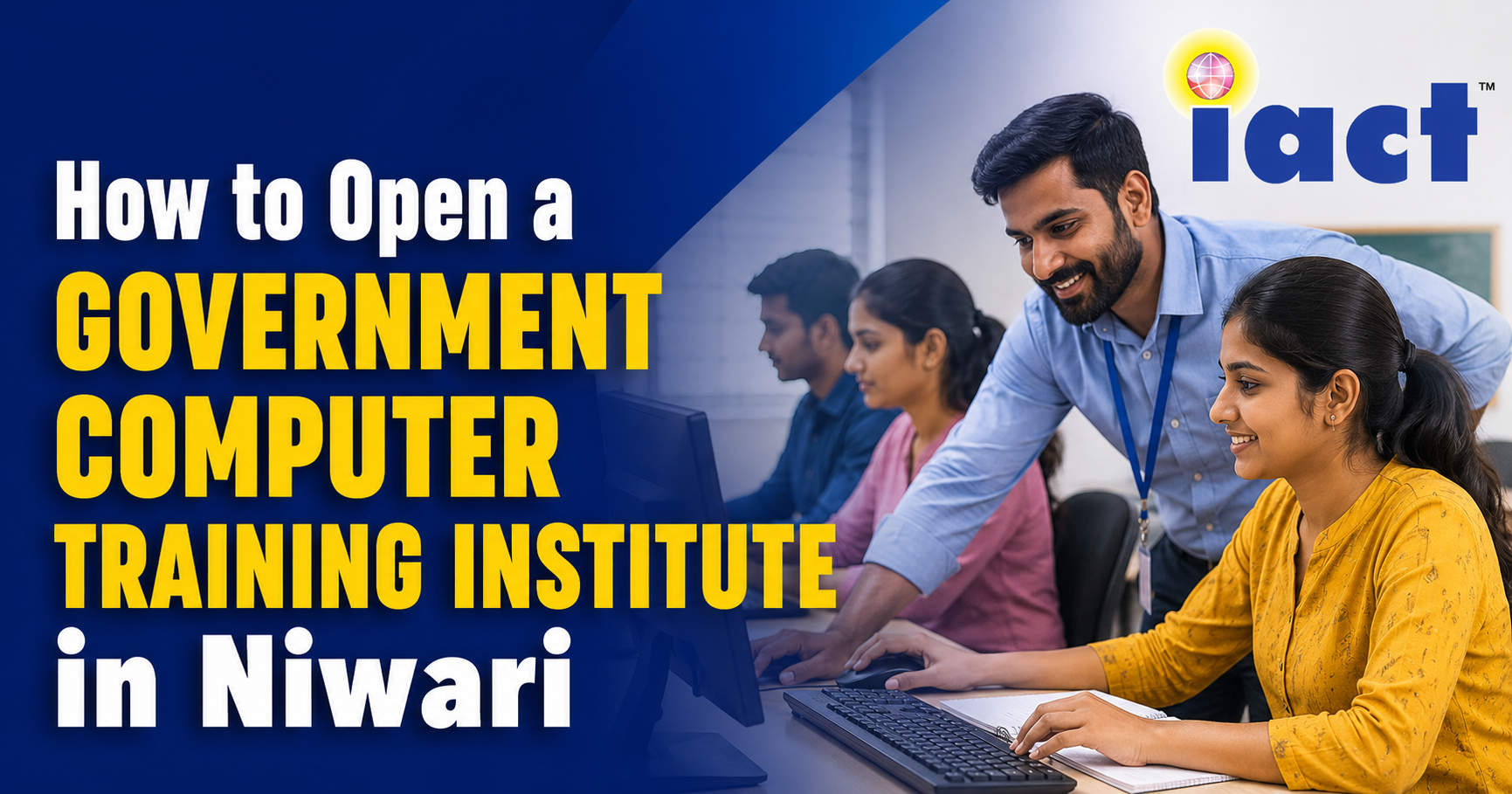 How to Registration Computer Training Institute in Niwari