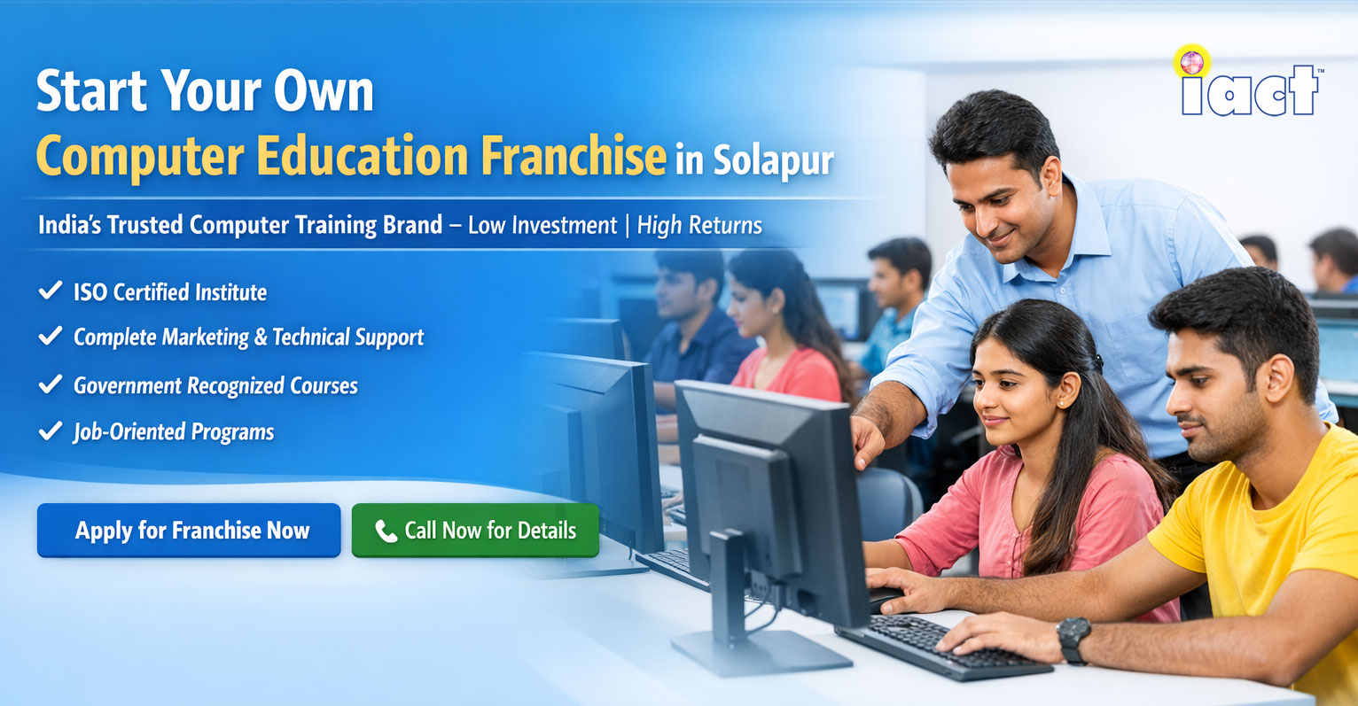 Computer Franchise in Solapur – A Profitable IT Training Business Opportunity