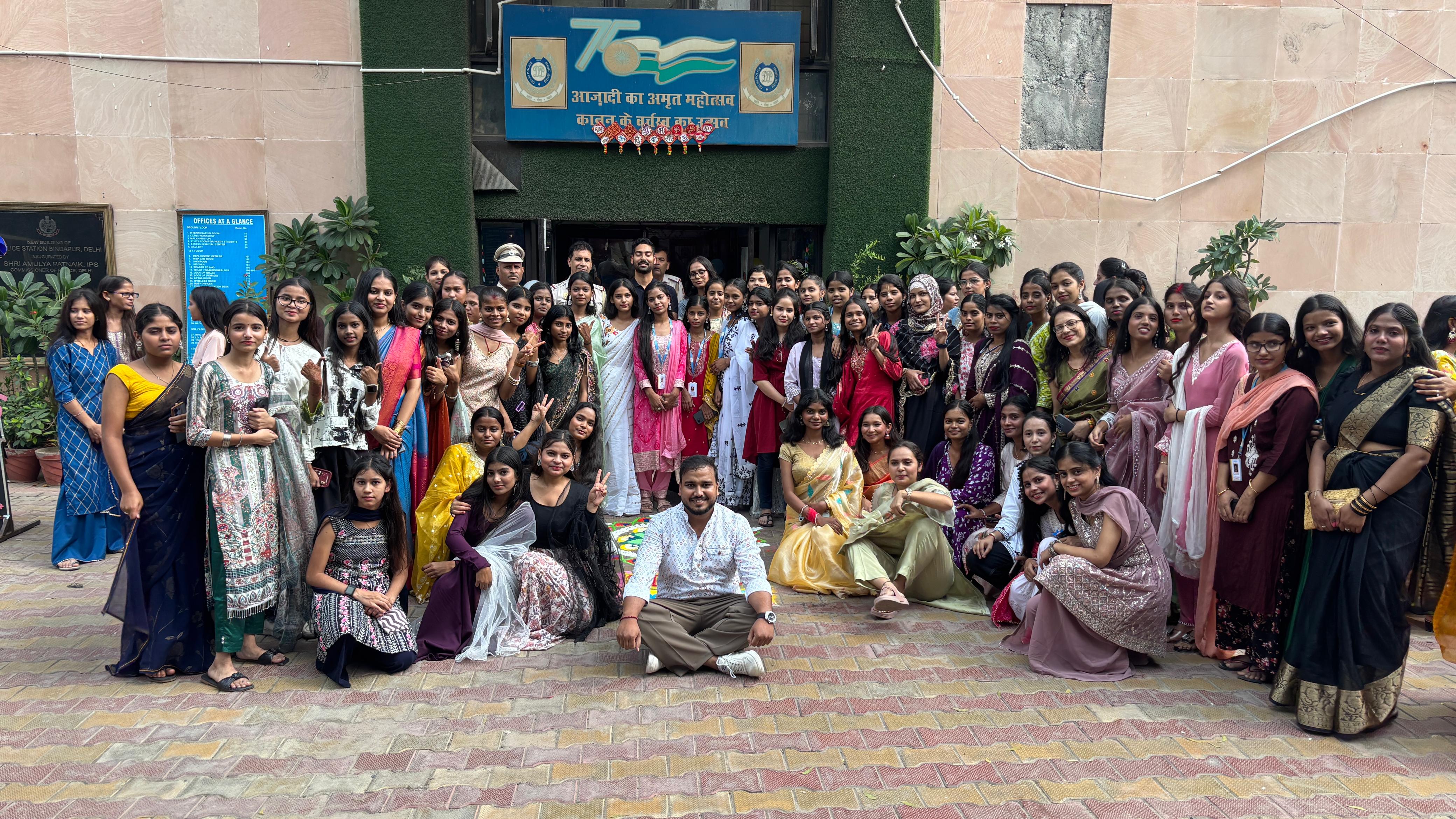 Sangam Trust Beneficiaries Celebrate Diwali with Shri Angad Mehta (IPS 2020 Batch)