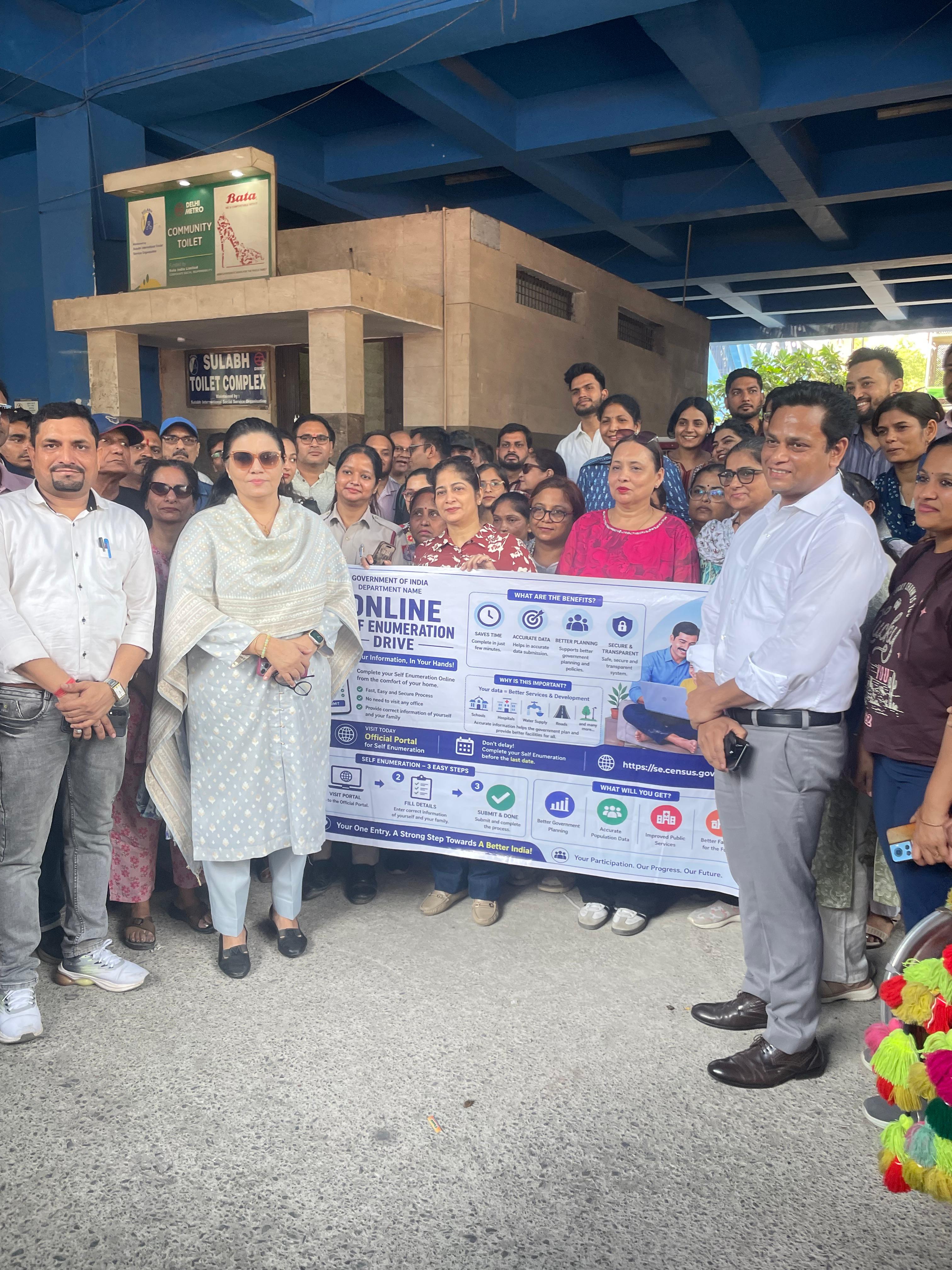 Census 2027 Begins in Central Delhi with Digital-First Approach