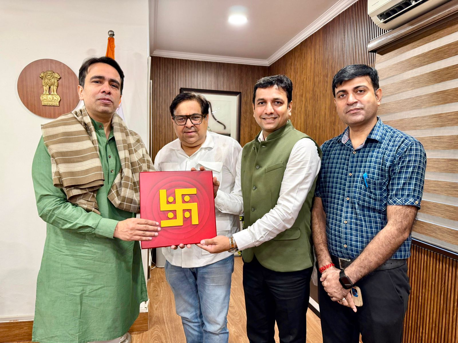 IACT Director Rajiv Kumar Meets Jayant Singh, Minister of State for Skill Development & Entrepreneurship, to Discuss Jan Kaushal Kendra