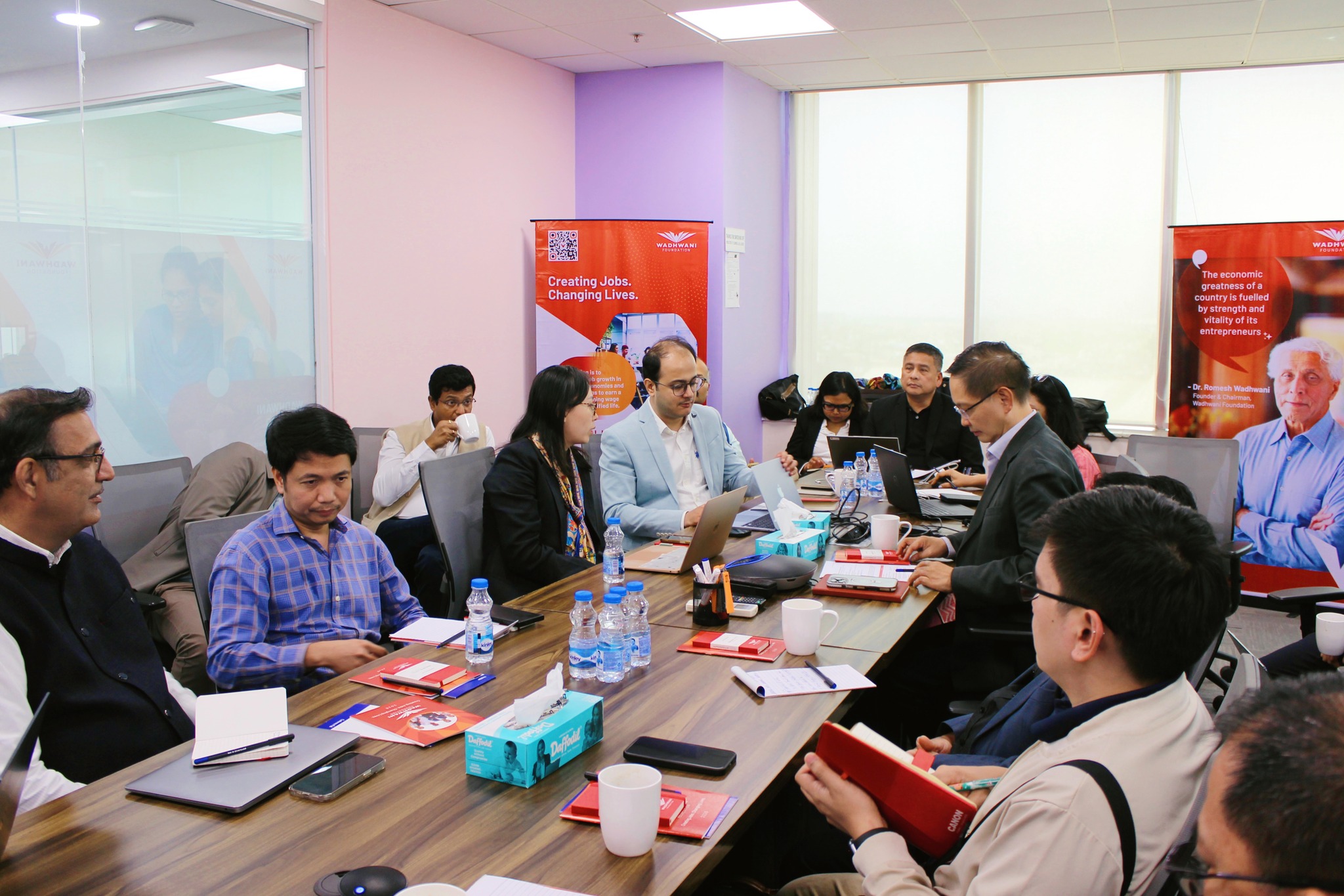 Wadhwani Foundation Hosts TESDA Secretary Kiko Benitez in Delhi to Strengthen Global Skilling Collaboration
