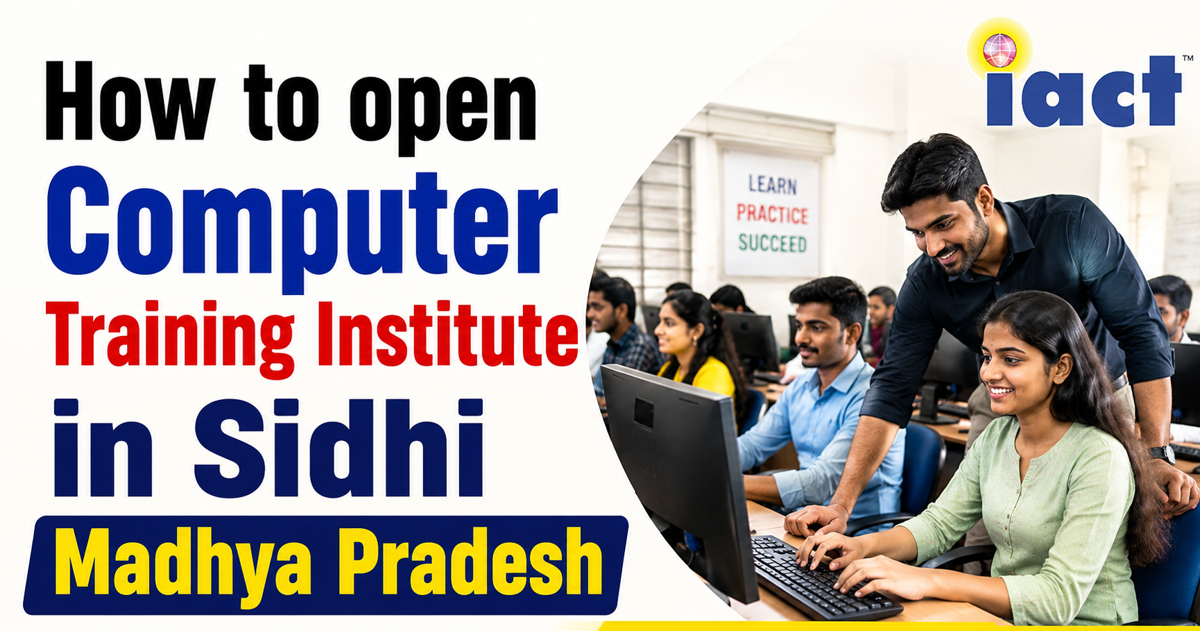 How to Registration Computer Training Institute in Sidhi Madhya Pradesh