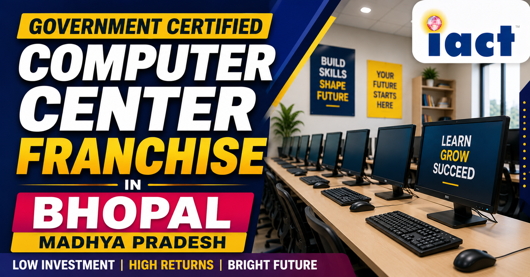 Government Certified Computer Center Franchise In Bhopal Madhya Pradesh